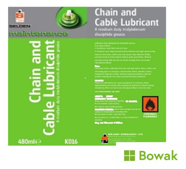 Chain & Cable Lubricant Chain & Cable Lubricant