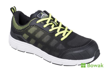 Steelite Tove Safety Trainer Black Green Steelite Tove Safety Trainer Black Green