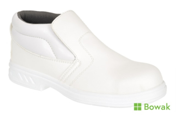 Steelite Slip-On Safety Boot White Steelite Slip-On Safety Boot White